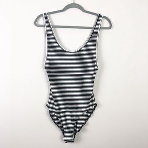 Urban Outfitters Out From Under Stripe Ribbed Body